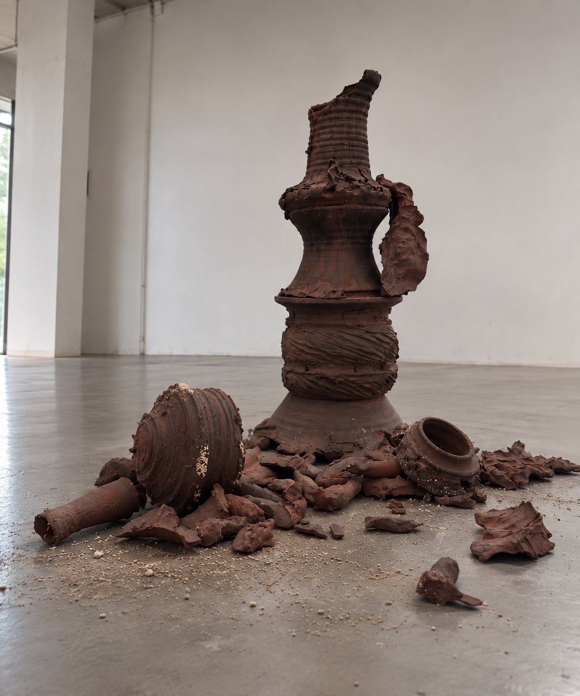 Installation — works by Gaspar Aveta