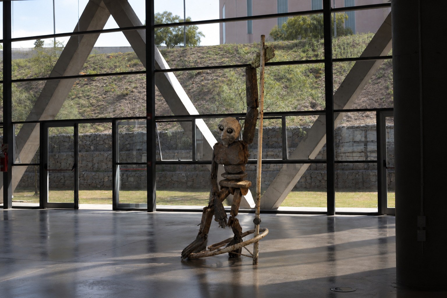 Marionettes in mourning and the abandonment of their creator, 2019 — Sculpted marionettes, mixed media · Argentina — Gaspar Aveta